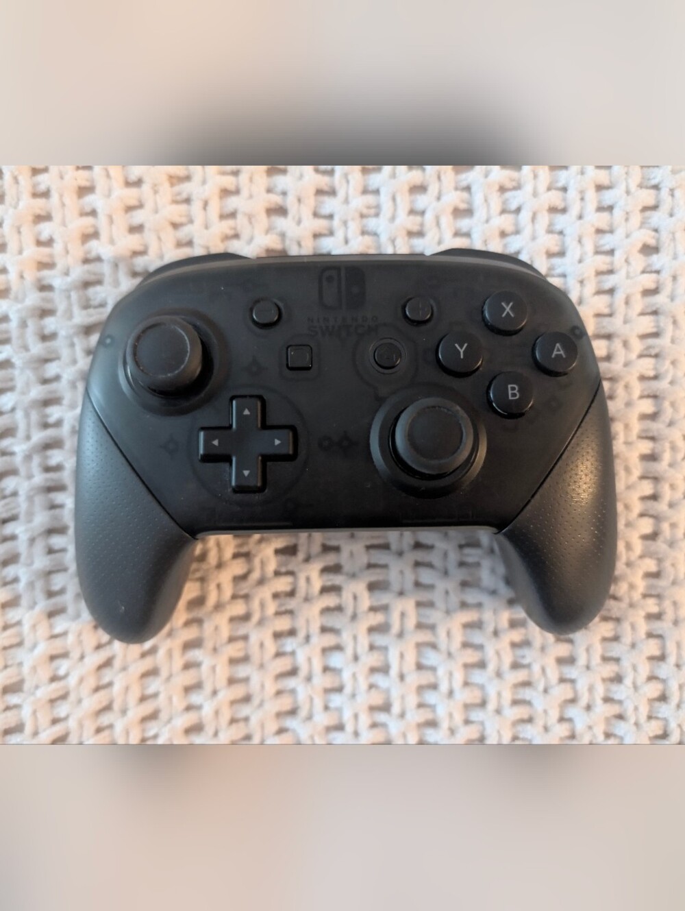 Nintendo Black Wireless Pro Controller for Switch w/ Orzly Charging Stand